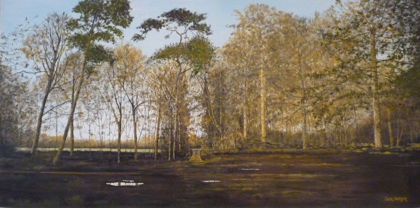 The Woodland 2,  Oil on Canvas,  76 cm x 38 cm,  NZ$490.00